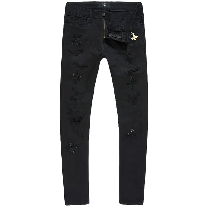 Slim Taper Limelight Denim (Jet Black)