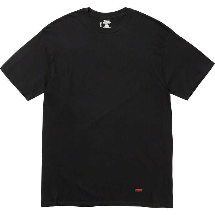 Supreme®/Hanes® Tagless Tees (3 Pack) Black