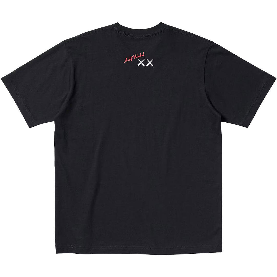 KAWS + Warhol UT Graphic T-Shirt (Black)