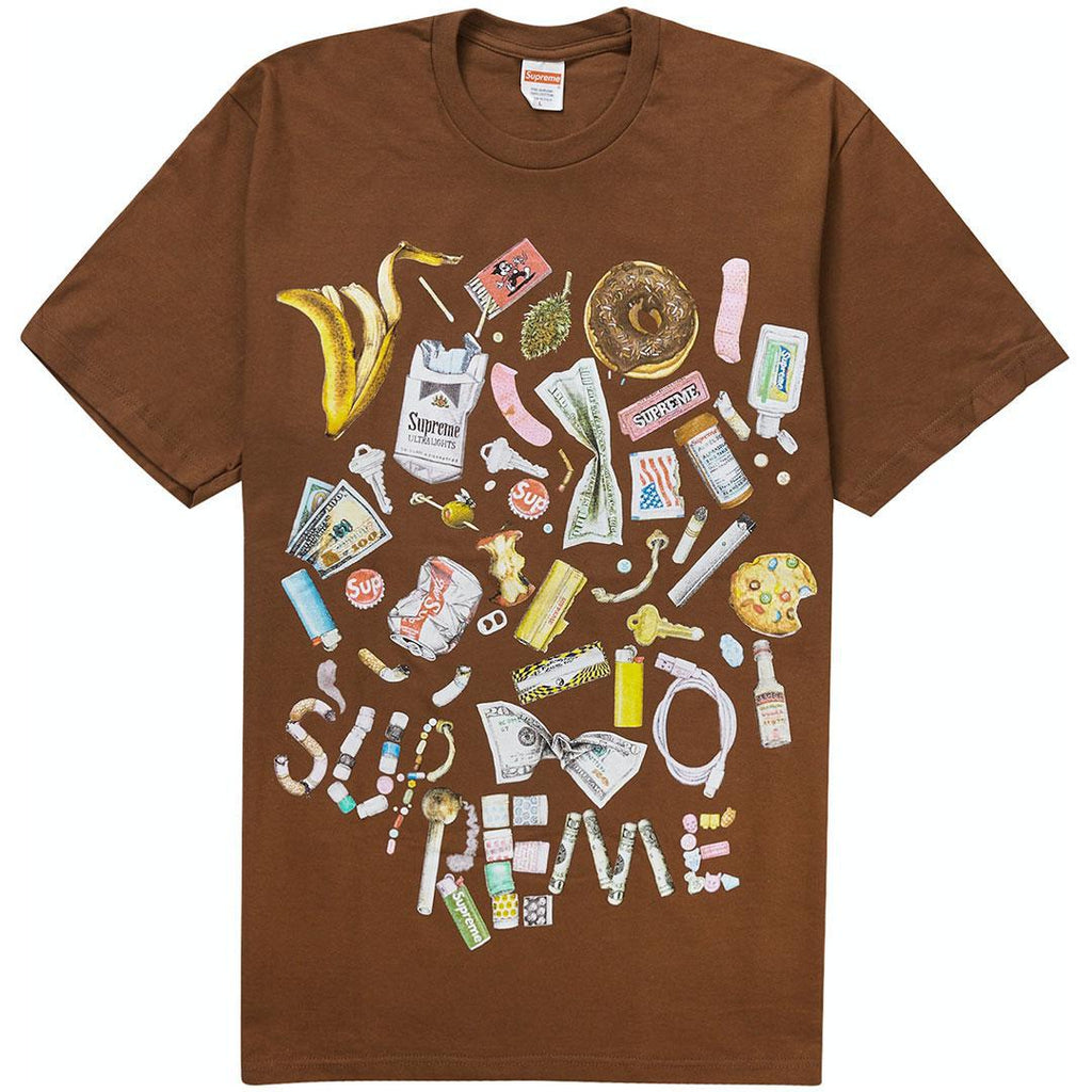 Supreme Trash Tee (Brown) – Urban Street Wear