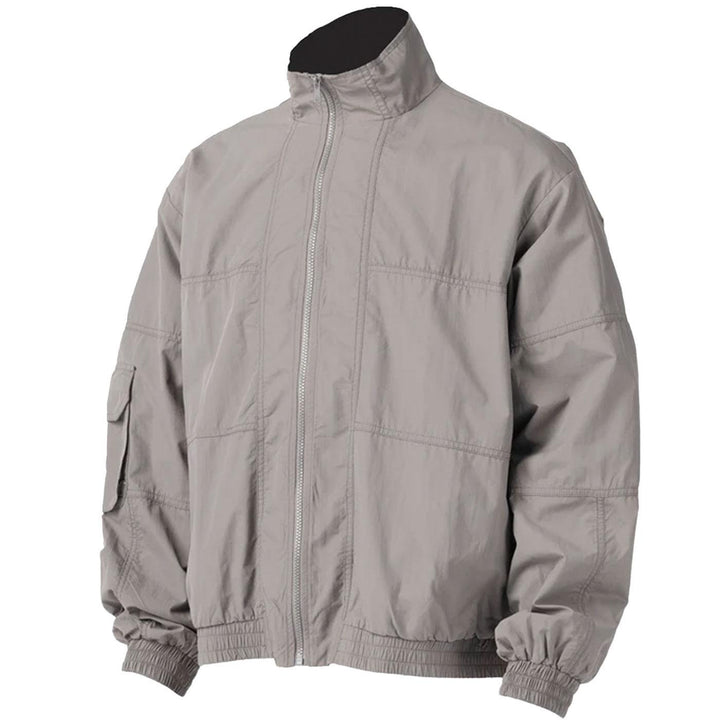 Zipped Up Jacket (Grey)