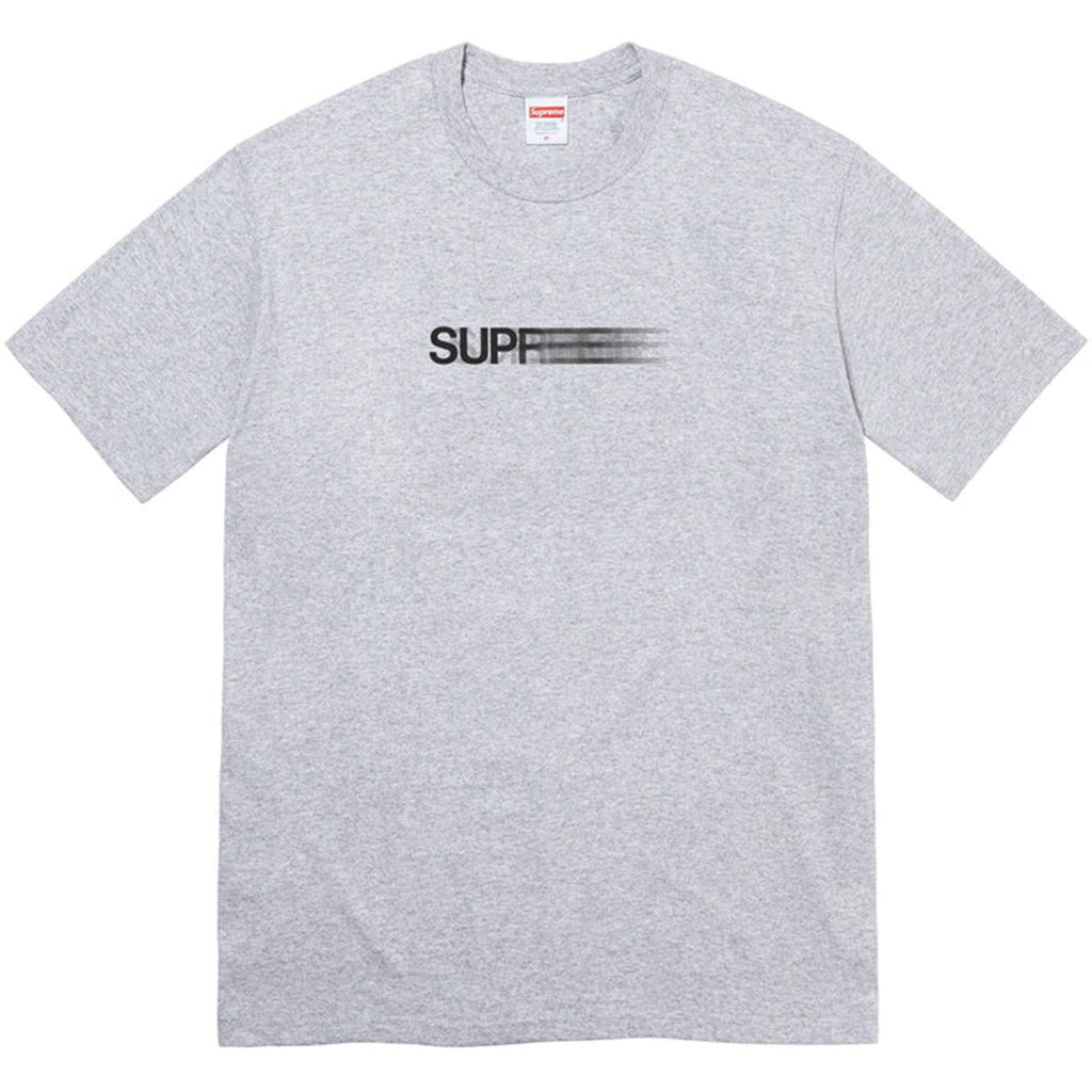 Supreme Motion Logo Tee (Heather Grey) – Urban Street Wear