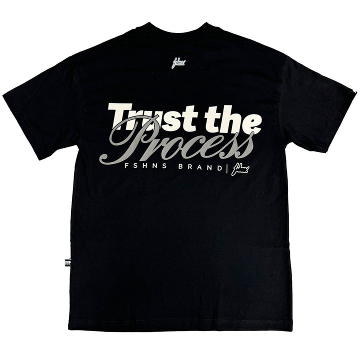 Trust The Process Oversize Tee (Black)