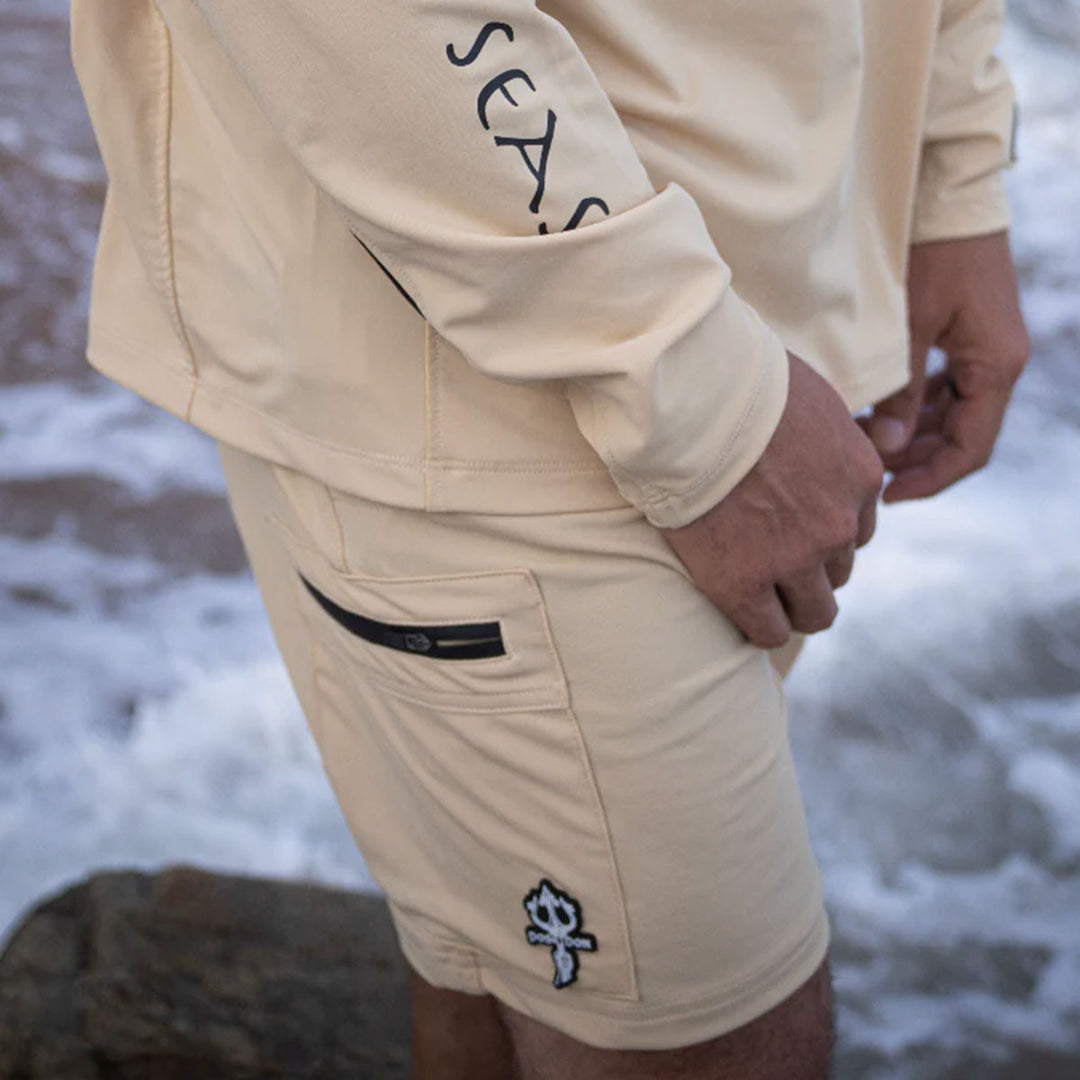 Trident Swim Shorts (Beige)