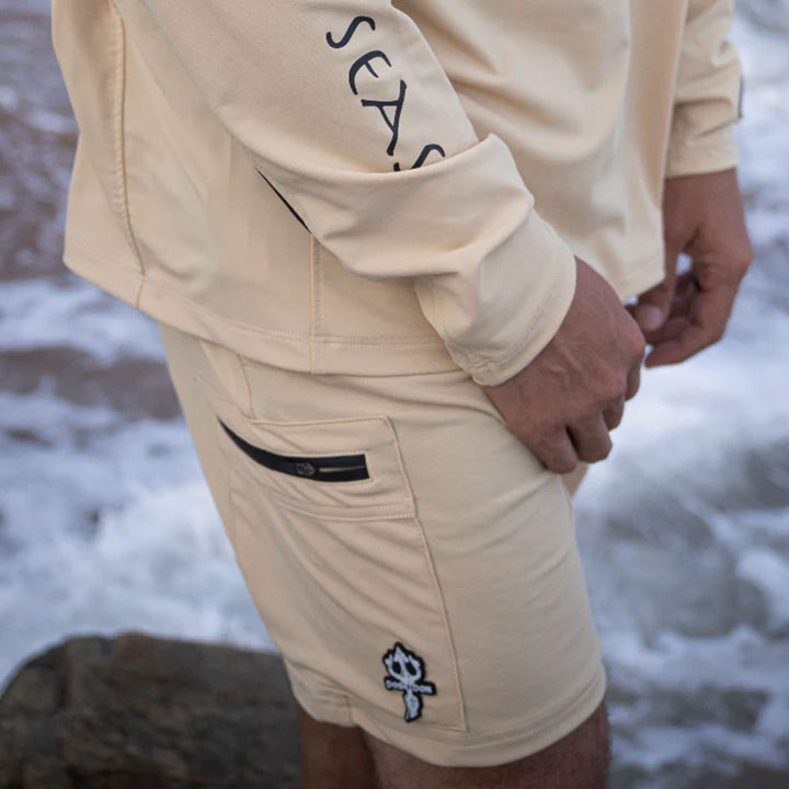 Trident Swim Shorts (Beige)