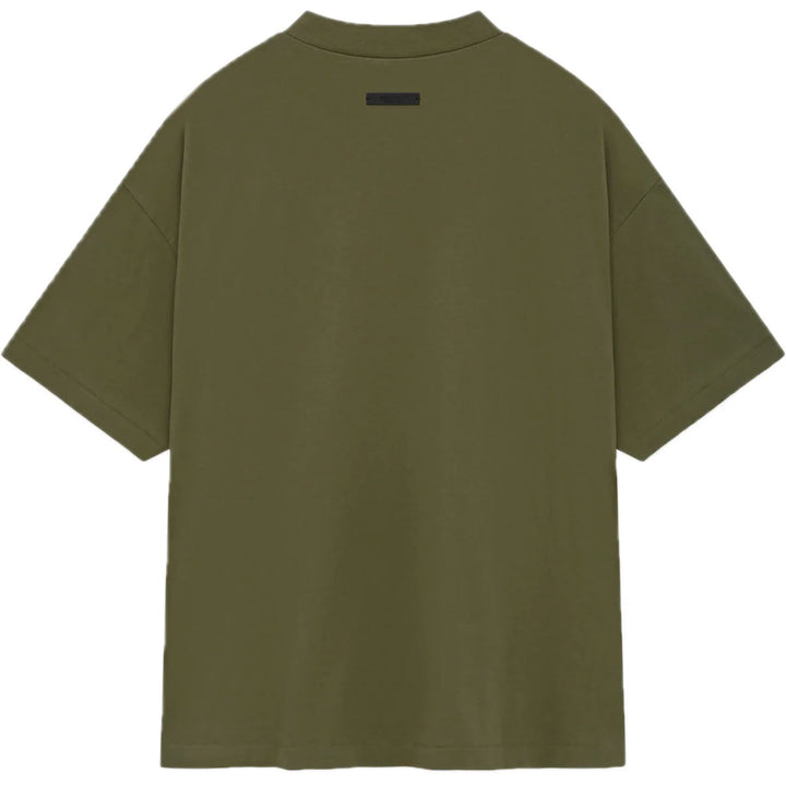 Essentials Men's Jersey Crewneck Tee (Olive)