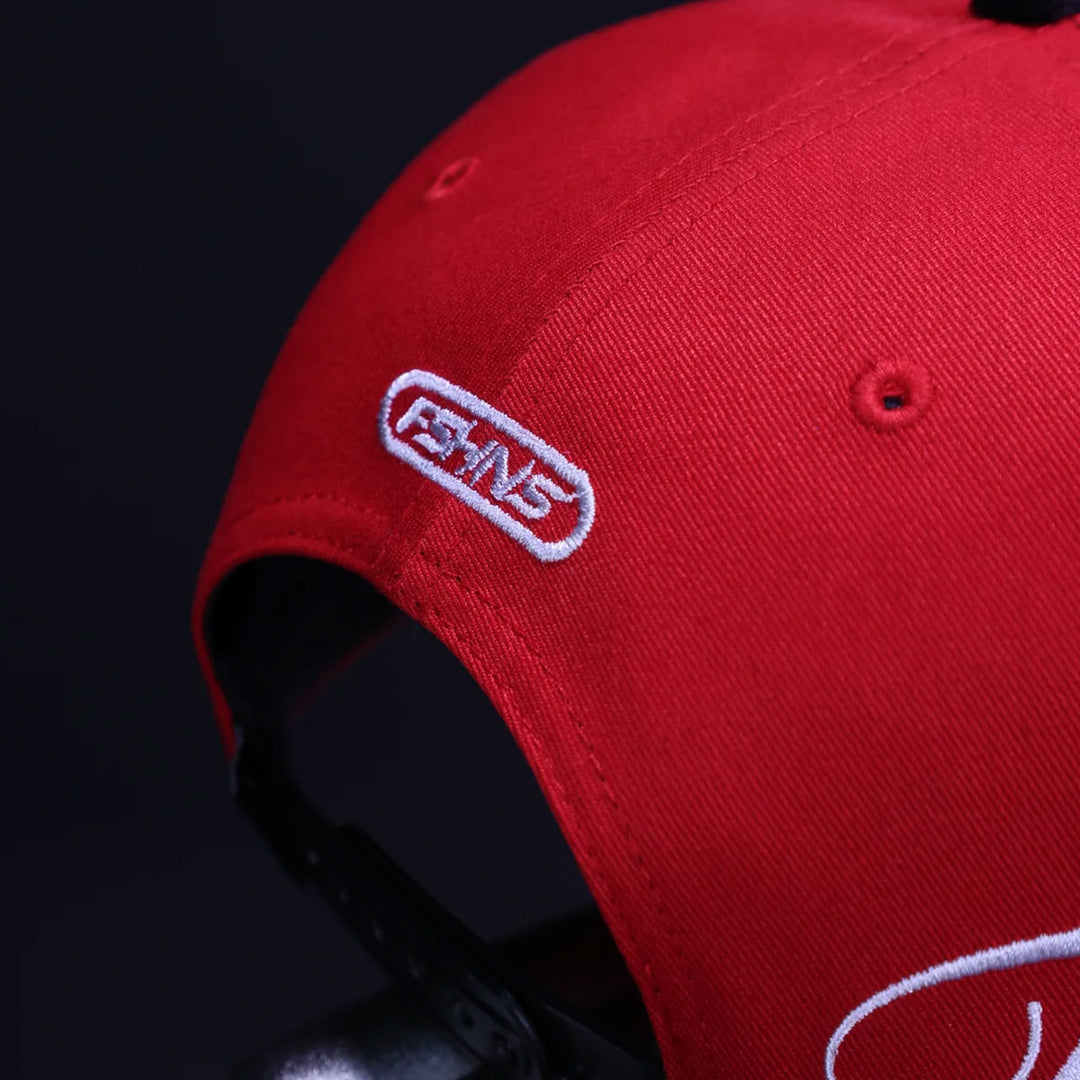 Stella Logo Snapback Hat (Red/Black)