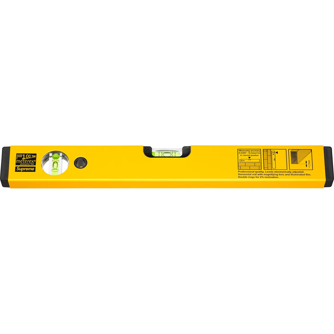 Supreme®/Meterex Spirit Level (Yellow)