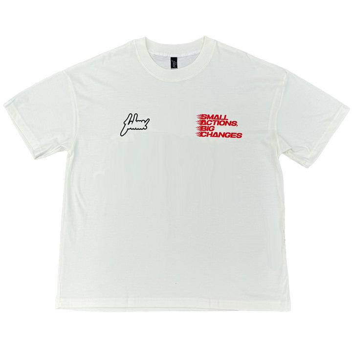 Small Actions Oversize Tee (Vanilla)