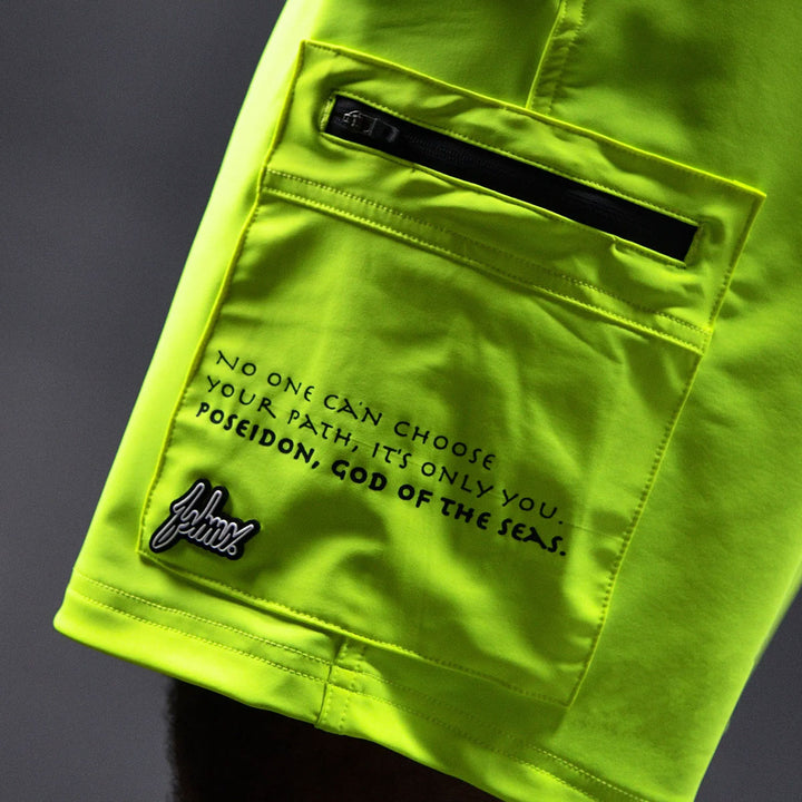 Trident Swim Short (Neon Green)
