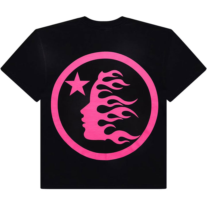 Hellstar Classic T-Shirt Gel Print (Black/Pink)