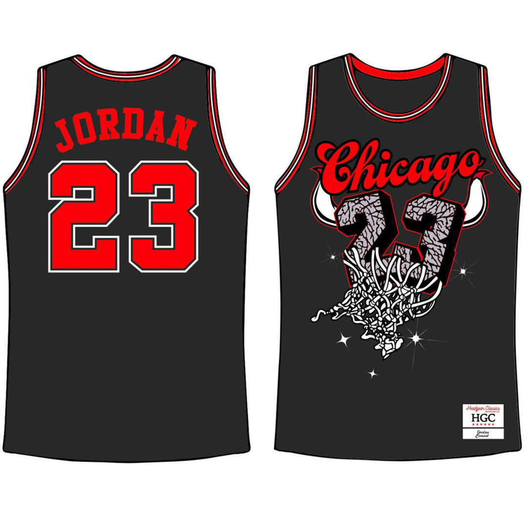 Jordan Chicago Cement Jersey (Black)