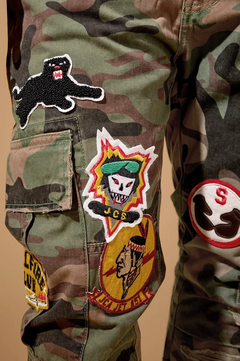 Xavier Hellfire Cargo Pants (Vintage Camo Diary)