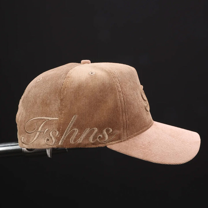 Stella Logo Snapback Hat (Gold/Beige)