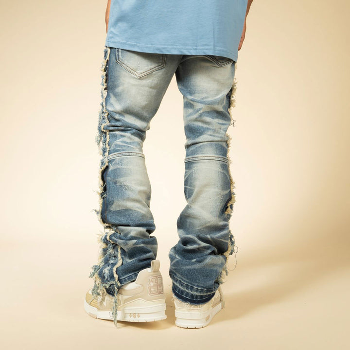 Lucas Straight Stacked Jeans (Wash)