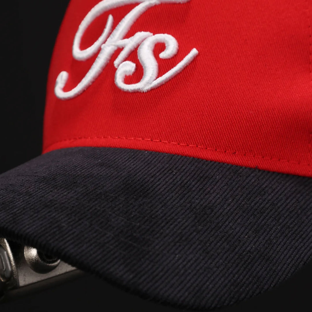 Stella Logo Snapback Hat (Red/Black)