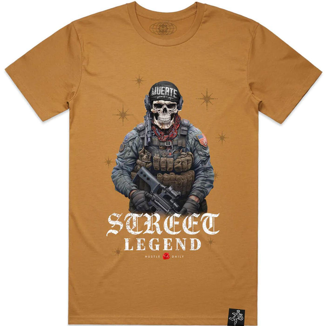 Soldier Skull Legend Tee (Camel)