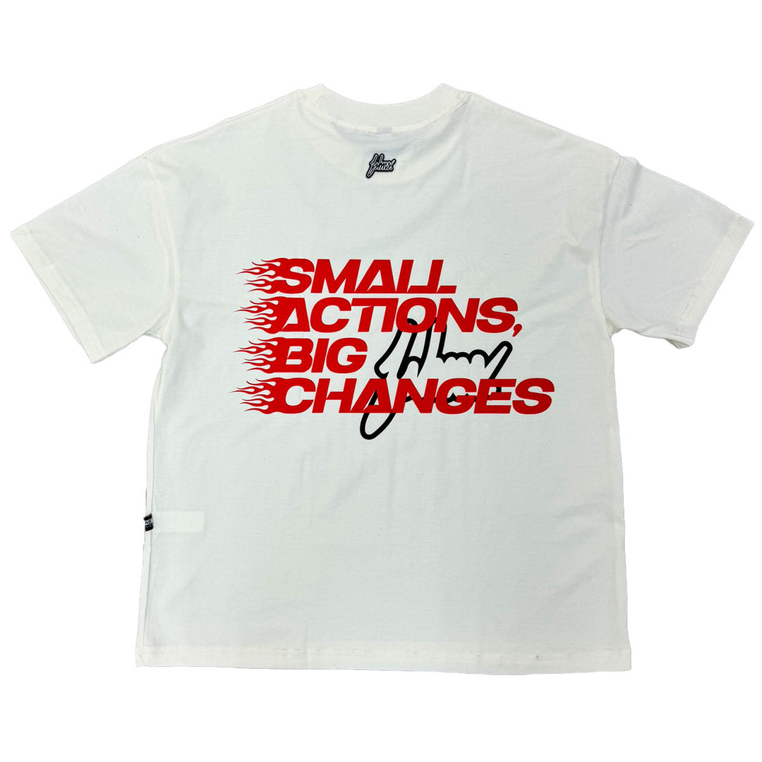 Small Actions Oversize Tee (Vanilla)