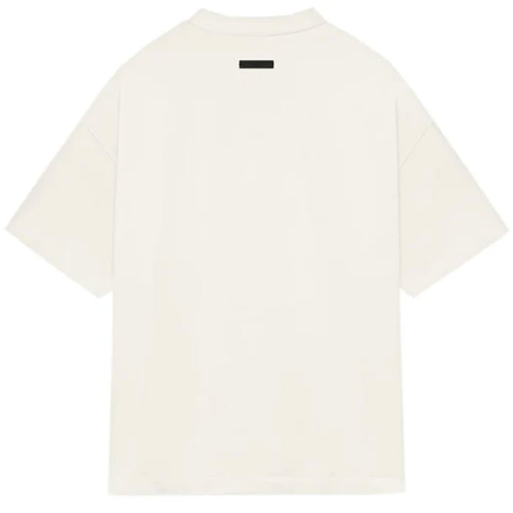 Essentials Men's Jersey Crewneck Tee (Shell White)