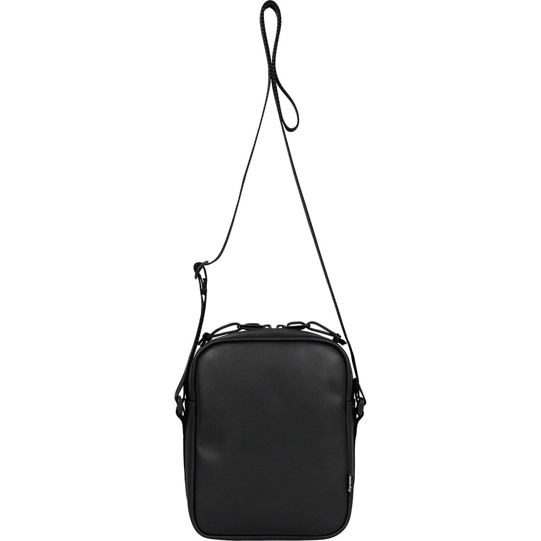 Leather Shoulder Bag (Black)
