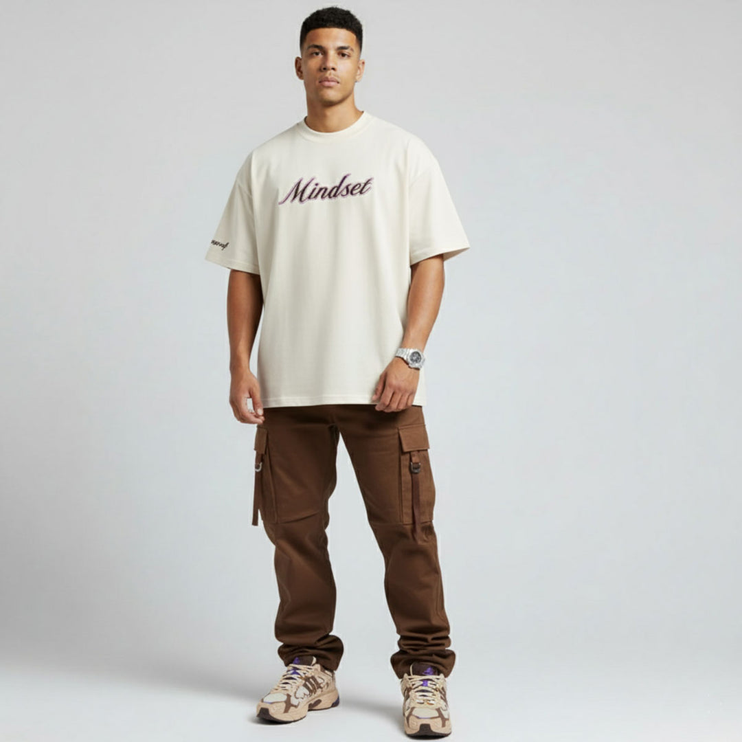 Believe in Yourself Oversize Tee (Cream)