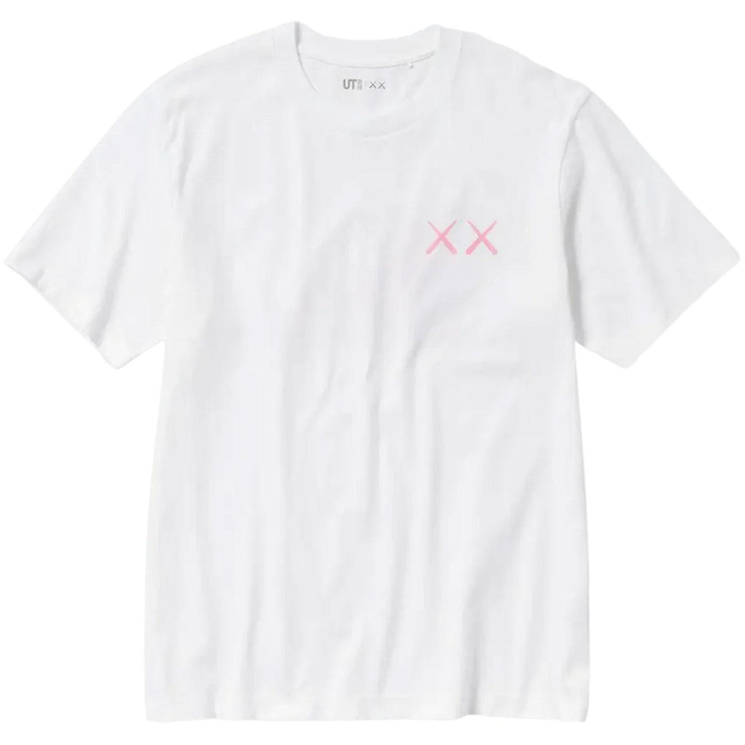 KAWS UT Short-Sleeve Graphic T-Shirt (White/Pink)