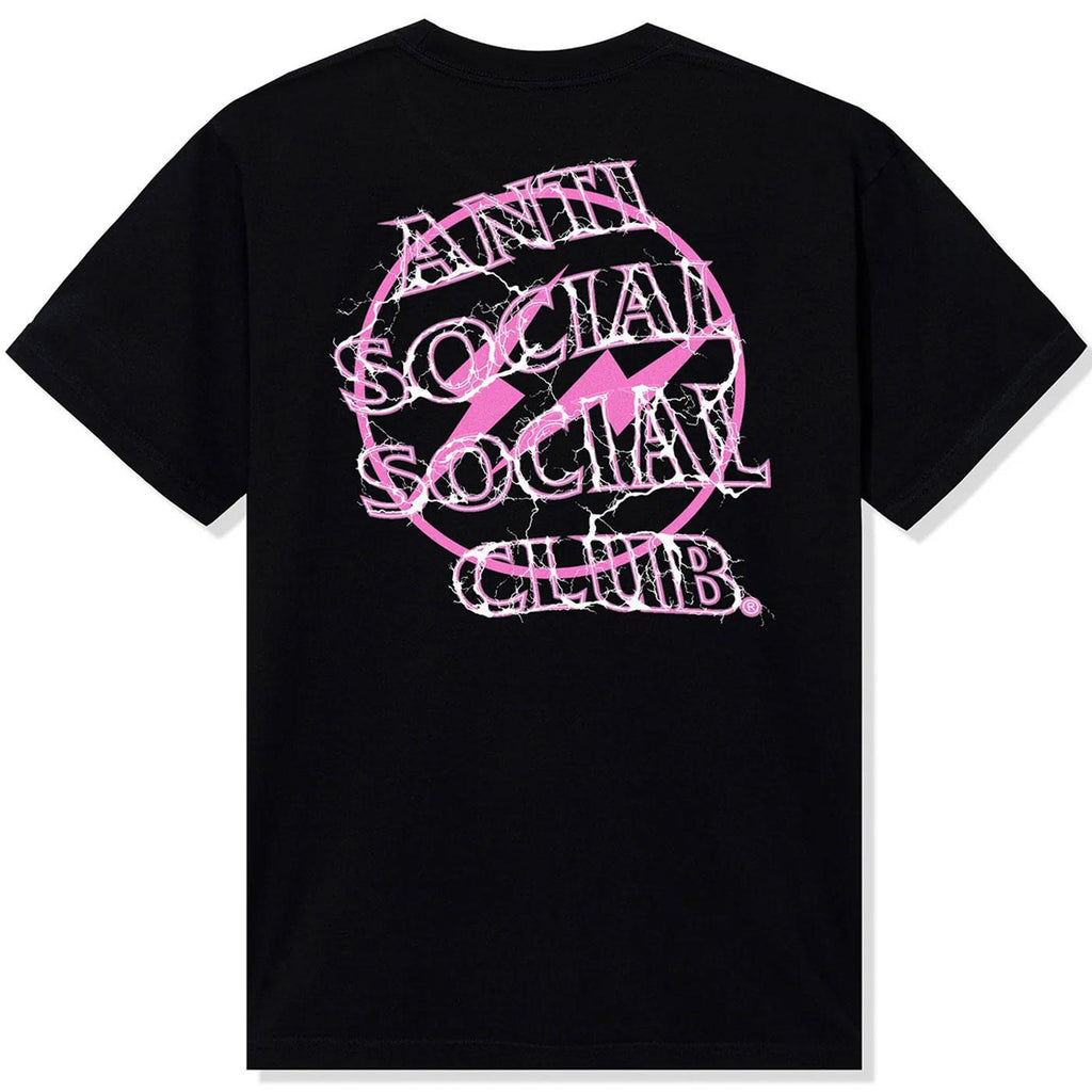 ASSC x Fragment Design Bolt Tee (Black/Pink) – Urban Street Wear