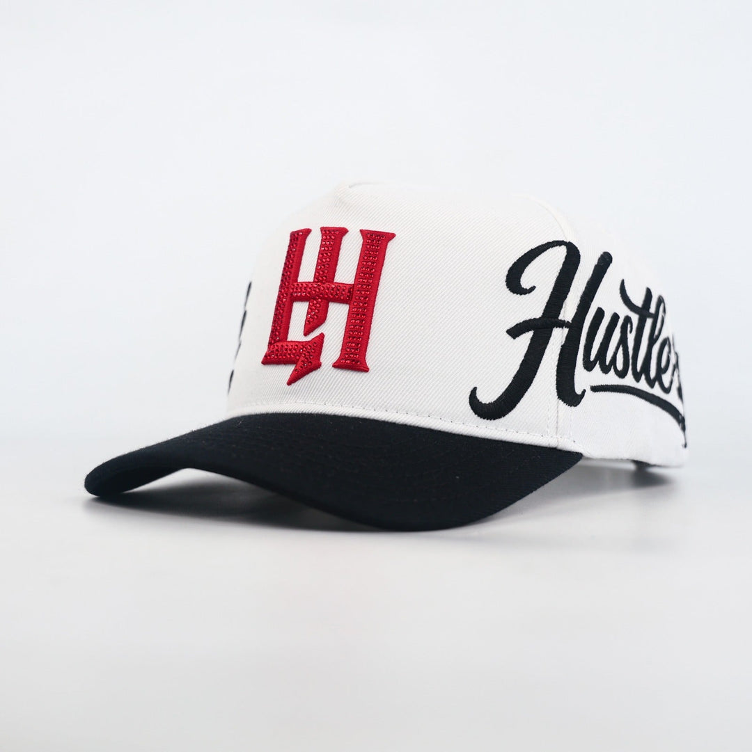 LH Hat (White/Black/Red)