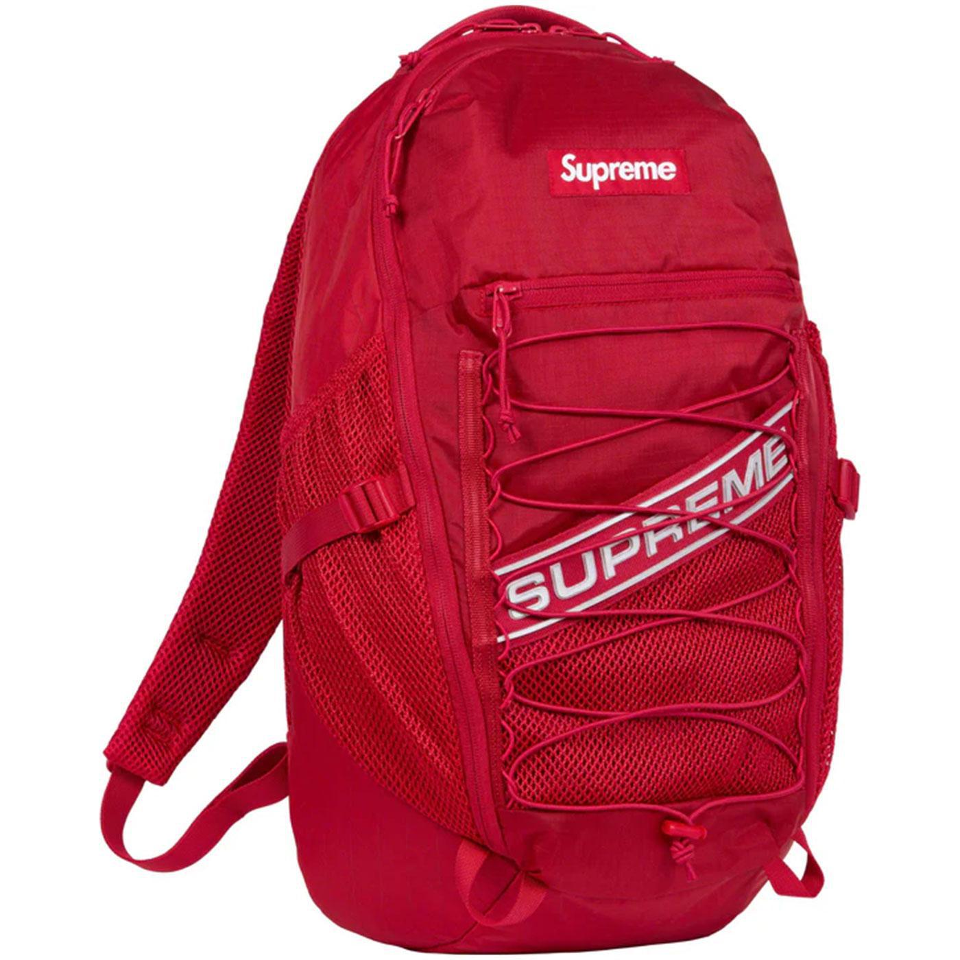 Backpack 2025 supreme red