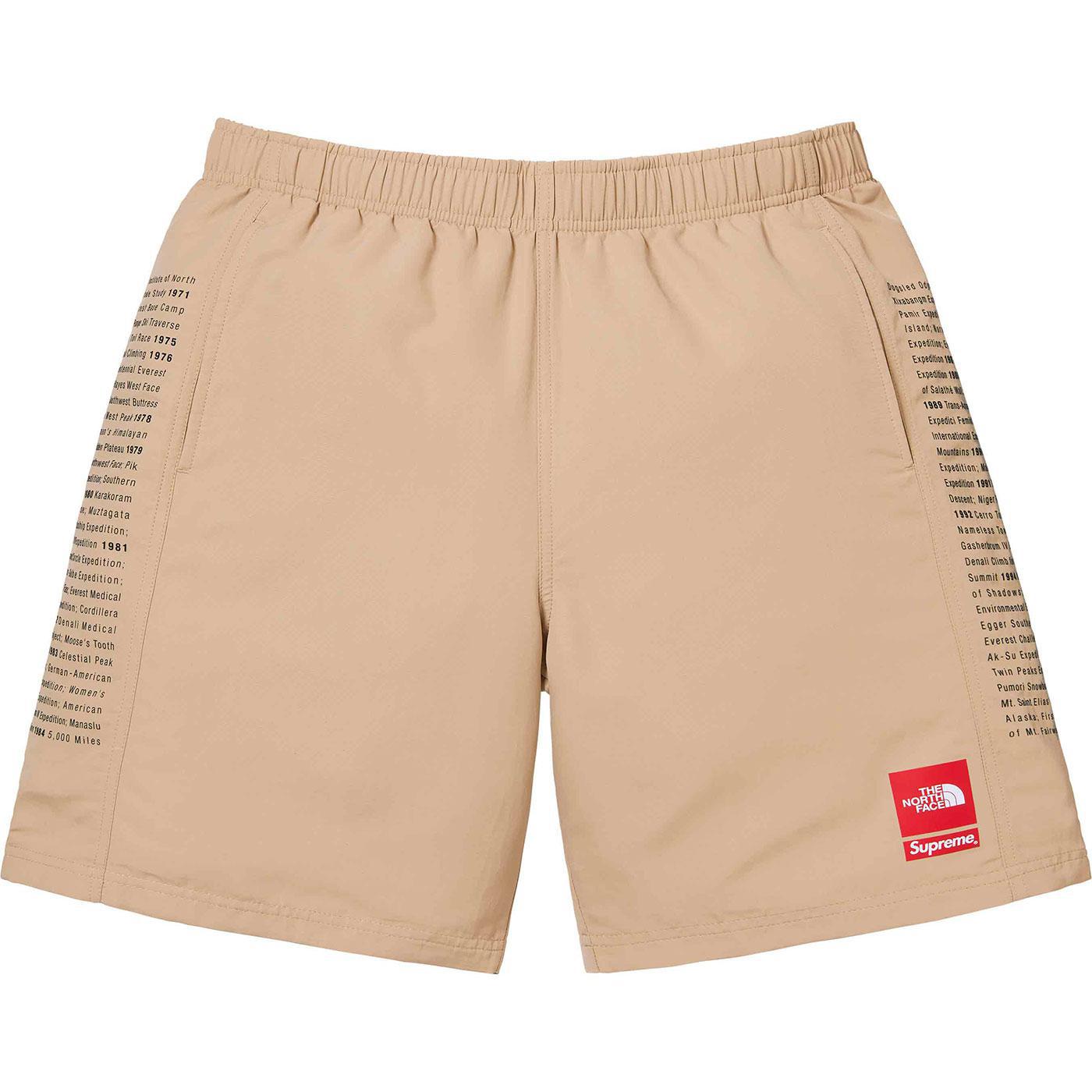 Supreme The North Face® Nylon Short (Khaki)