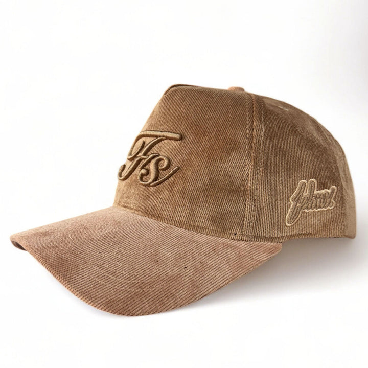 Stella Logo Snapback Hat (Gold/Beige)