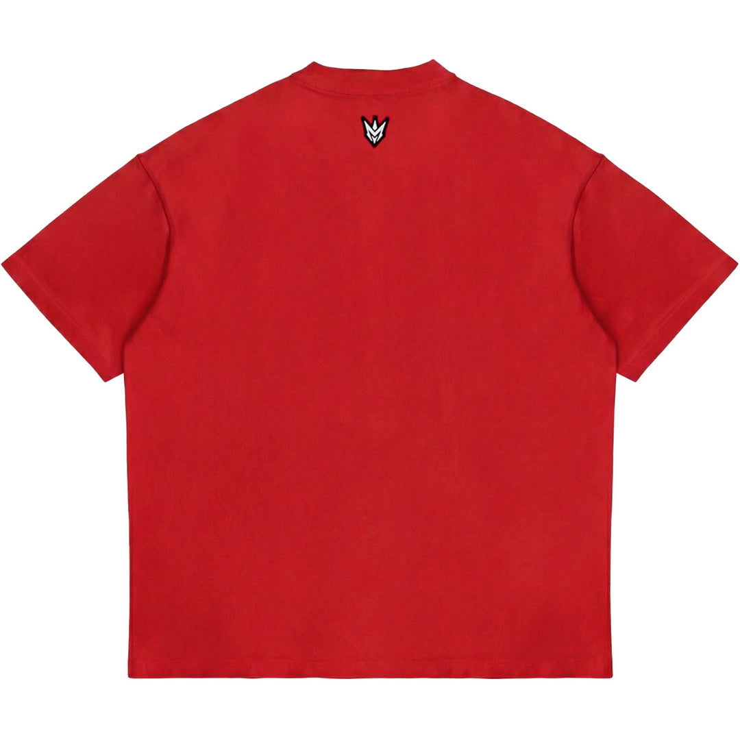 AK Angel Rhinestone Tee (Red)