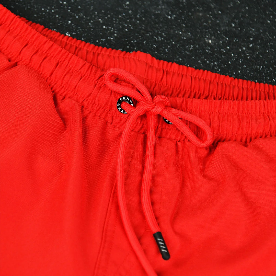 Aeroline Pipe Shorts (Red)