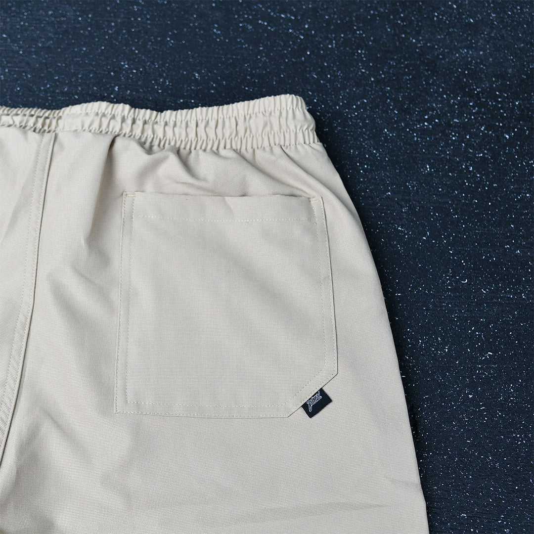Aeroline Pipe Shorts (Beige)