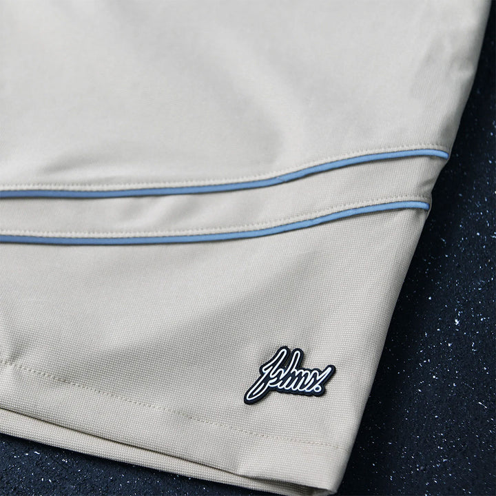 Aeroline Pipe Shorts (Beige)