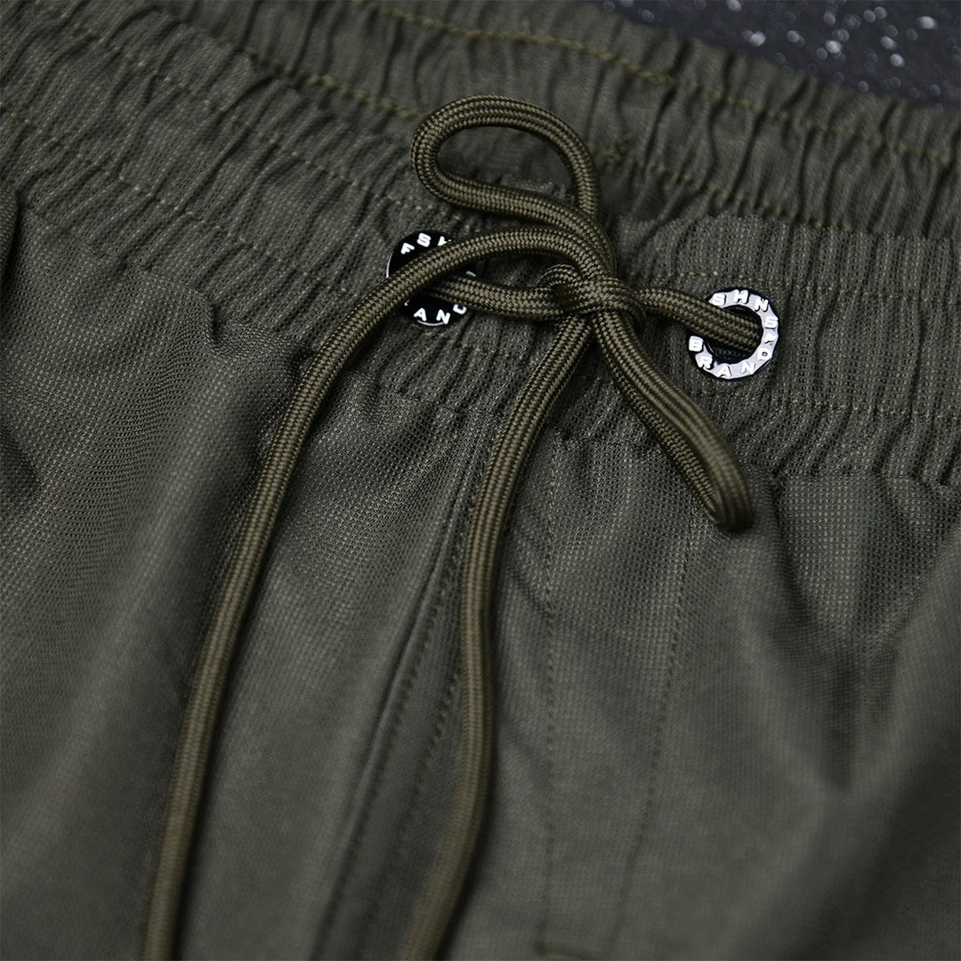 Aeroline Pipe Shorts (Olive)