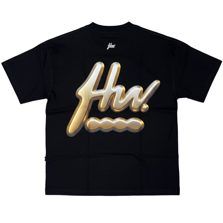 Alloy Gold Oversize Tee (Black)