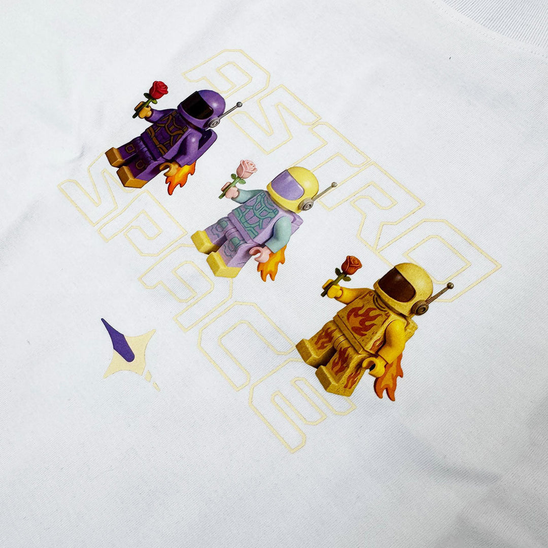 Astro Space Nova Oversize Tee (White)
