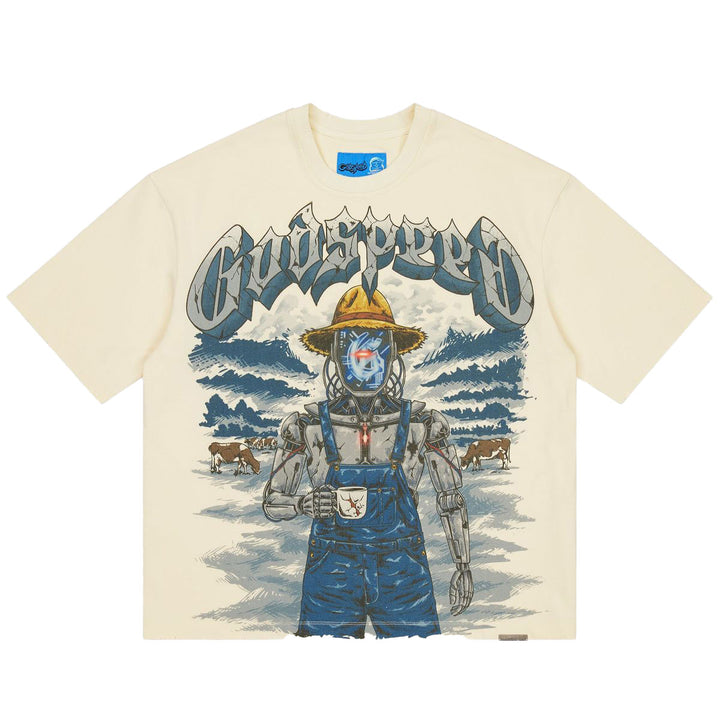 Aura Farming Tee (Bone)