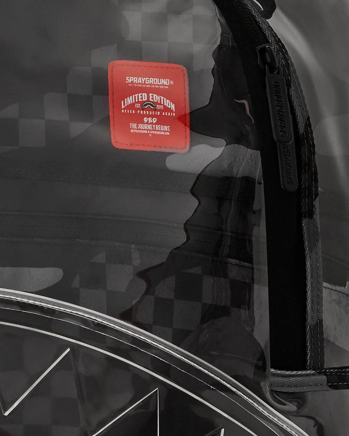 Hidden Message Clear DLXSV Backpack