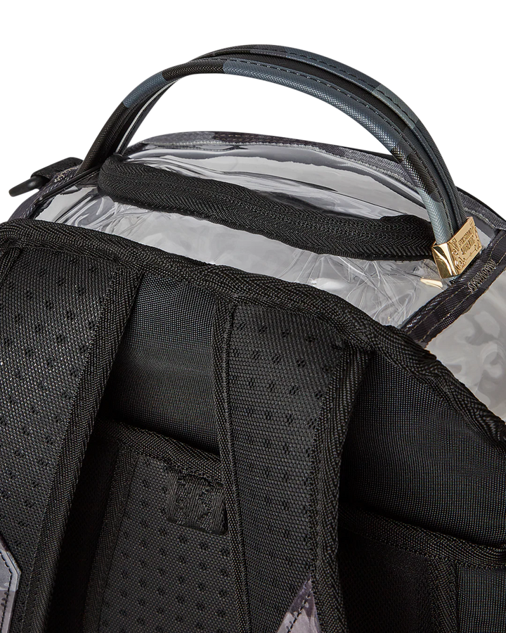Hidden Message Clear DLXSV Backpack