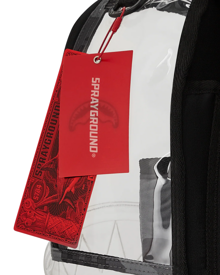 Hidden Message Clear DLXSV Backpack