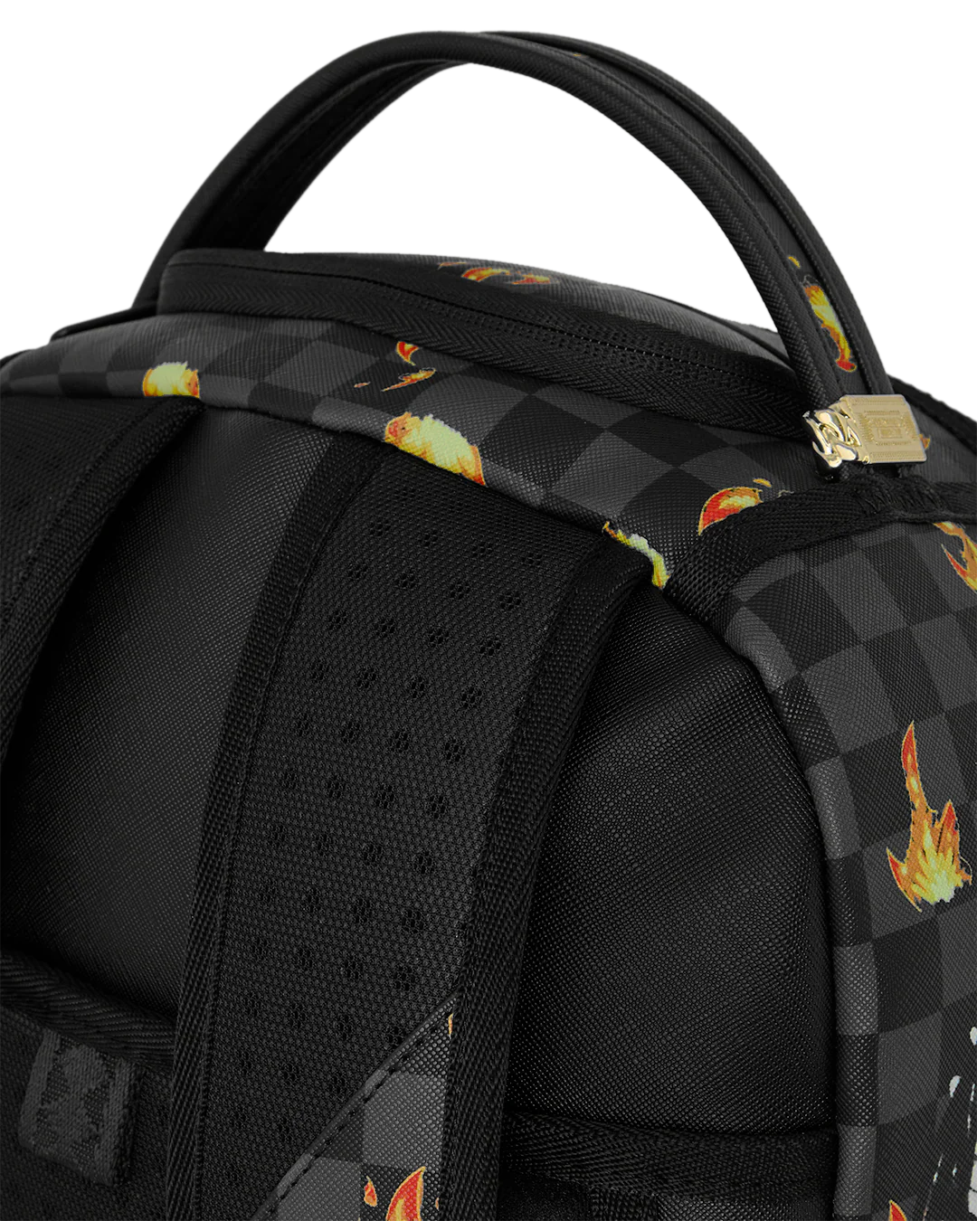 Scribble Fire Check Backpack