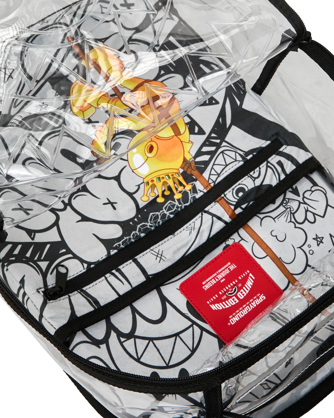 Astromane Doodle Clear Backpack