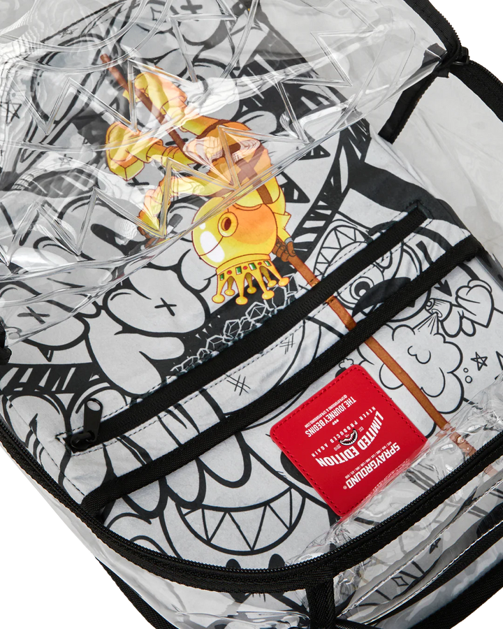 Astromane Doodle Clear Backpack