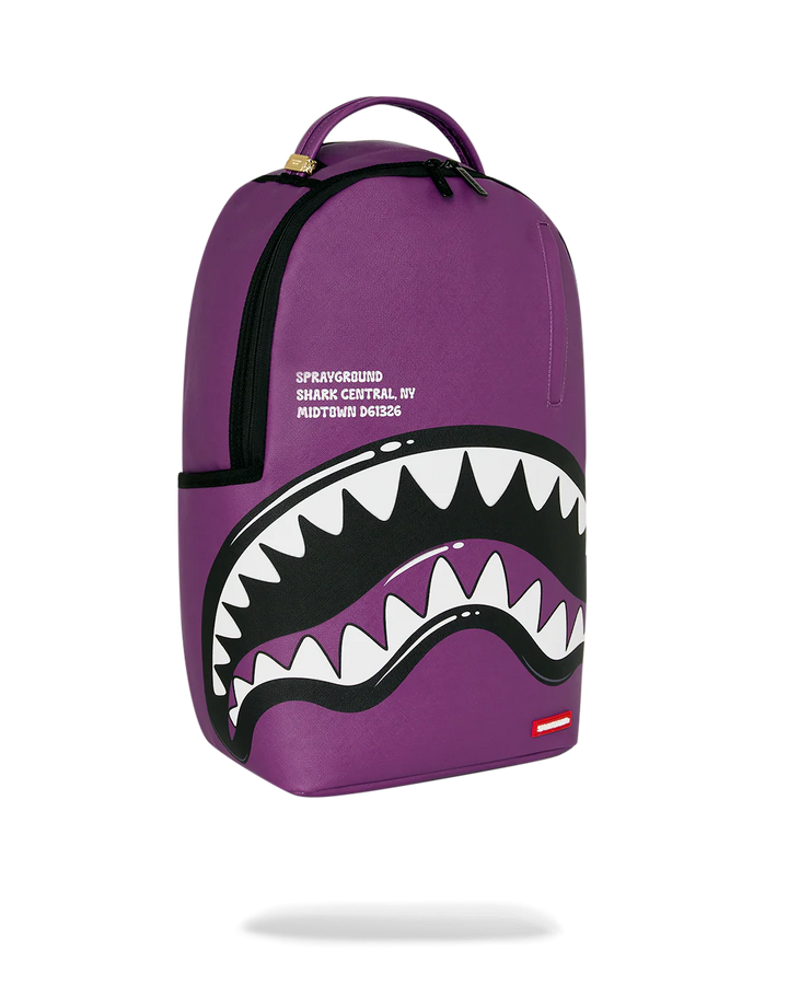 Shark Central Bubbly Purple Backpack