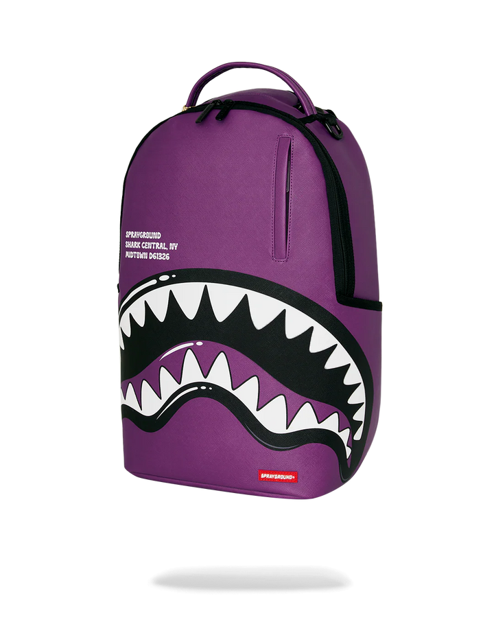 Shark Central Bubbly Purple Backpack
