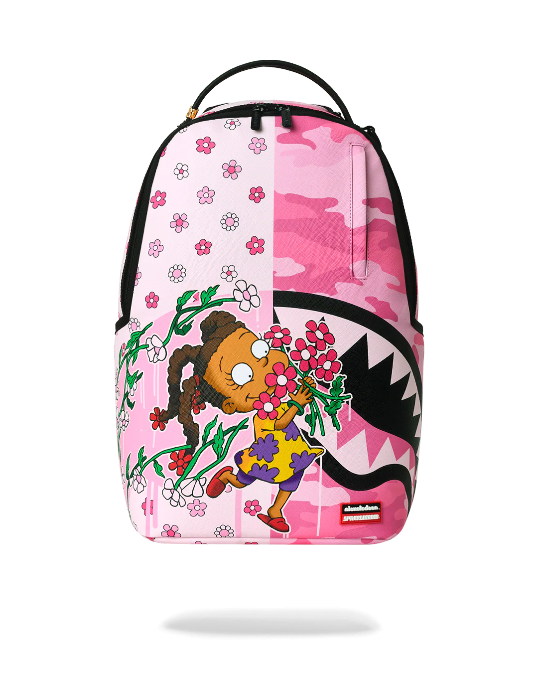Rugrats Susie Flowers &amp; Camo Backpack
