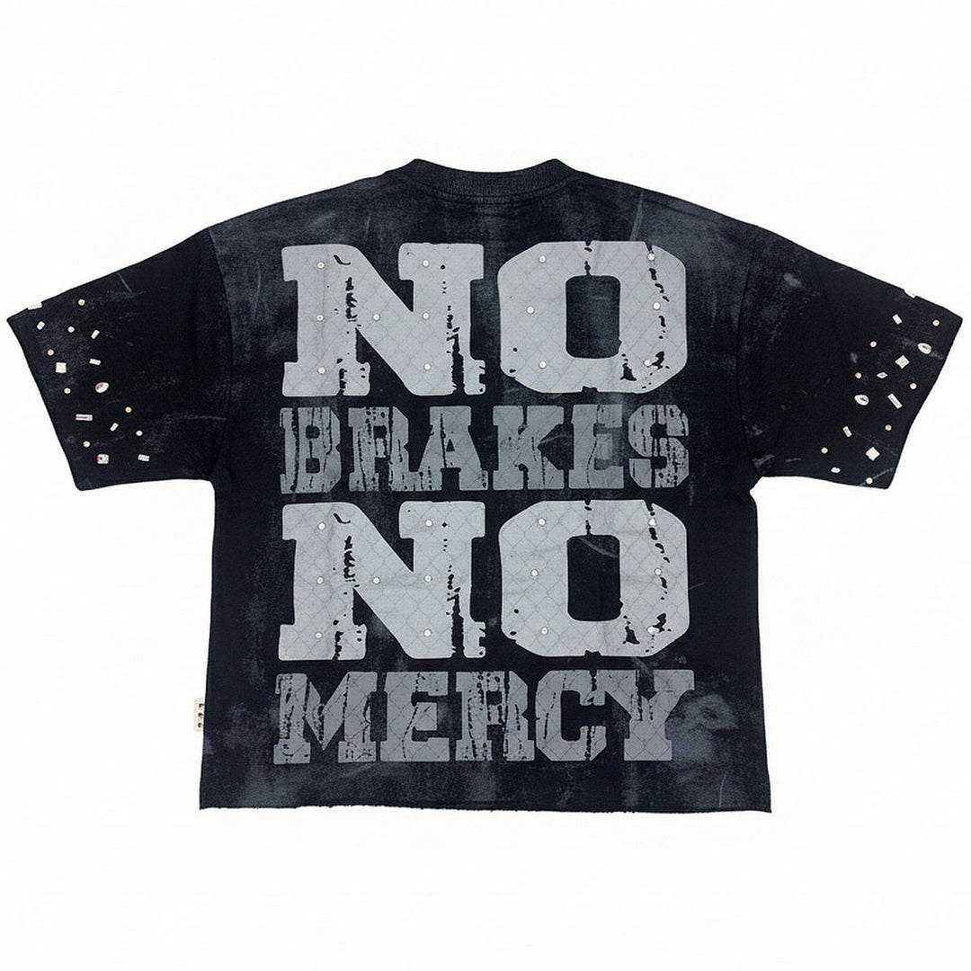 Crew Cropped Tee (Black)