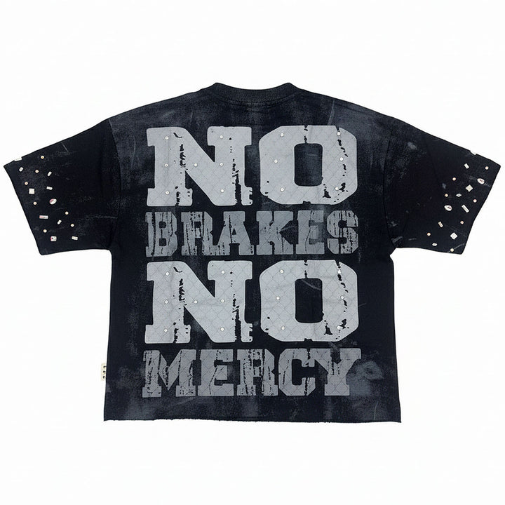 Crew Cropped Tee (Black)